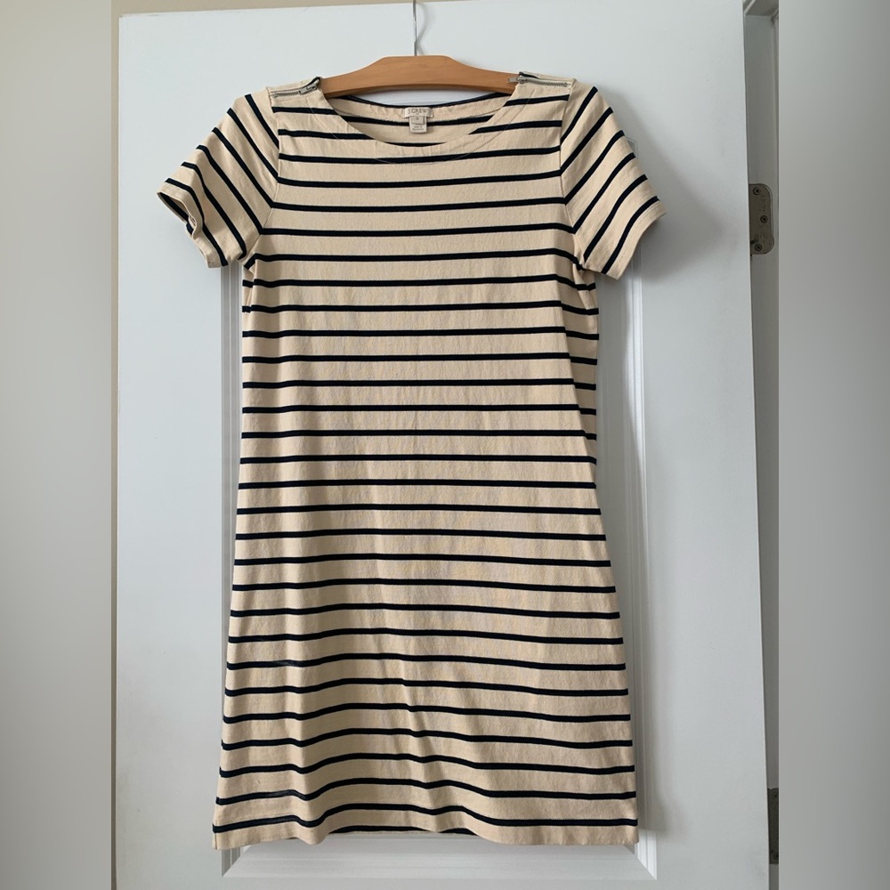 J. Crew Striped Dress